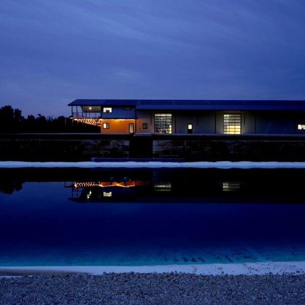 Exterior in the Evening
