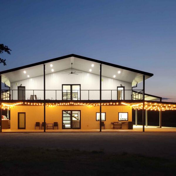 Exterior in the Evening